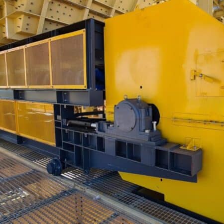 Apron Feeder At A Heap Leach Project - - AMPCO Minerals