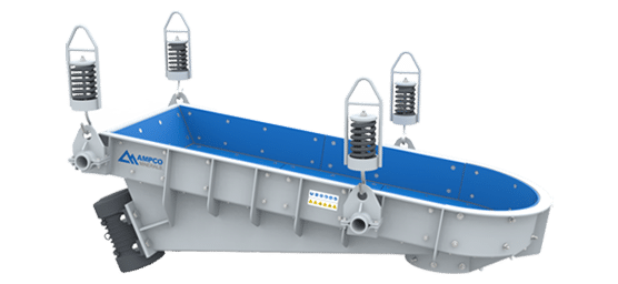 Suspended Conical Pan Feeder